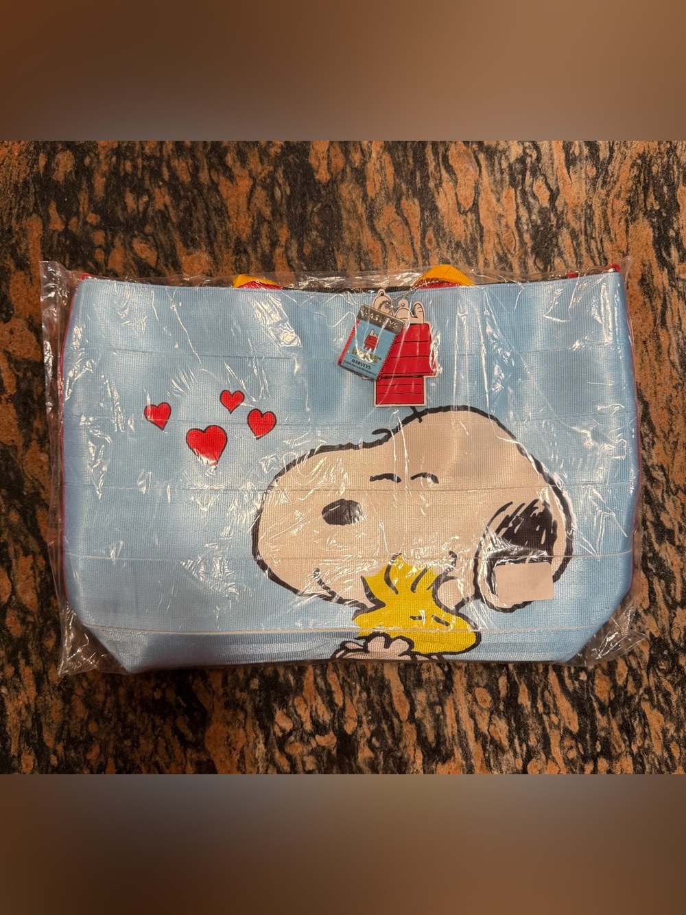 Harvey’s Large Messenger Tote - Snoopy/Woodstock from the Spring 2024 collection